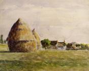 卡米耶 毕沙罗 : Twilight, Eragny